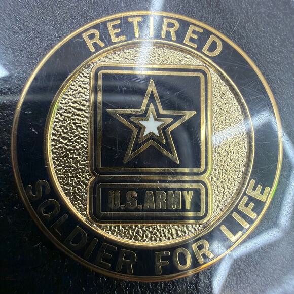 Challenge Coin Company U.S. Army Retired Soldier For Life Lapel Pin CC-1742E - Picture 3 of 3